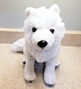 Wild Republic Arctic Fox 12" Peluche Lovey Blanco Peluche Lobo Mimoso Perro - Imagen 1 de 12
