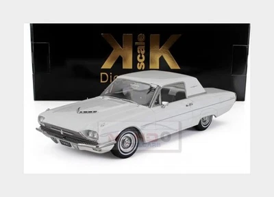 1:18 KK SCALE Ford Usa Thunderbird Coupe 1966 White KKDC181381 Model - Image 1 of 2