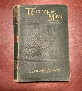 Little Men By Louisa M ALCOTT Hardcover Antique 1880 University Press 1882 - Picture 1 of 16