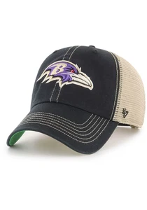 Baltimore Ravens 47 Brand Trawler NFL Clean Up Adjustable Snapback Hat - Picture 1 of 2