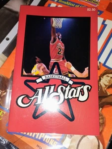 Vintage 1989 Basketball Allstars Taschenbuch.. LEGENDS JORDAN, BIRD, MAGIC, ETC. - Bild 1 von 3