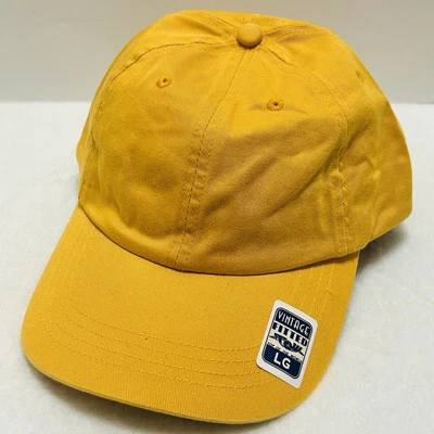 Gorra Top of the World Vintage en blanco ajustada 7 3/8 grande oro amarillo deportes Foto 1 de 4
