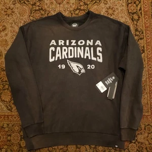 Nueva Sudadera Arizona Cardinals Grande Envejecida Polvorienta Negra Jet Nueva con Etiquetas $98 NFL - Imagen 1 de 2