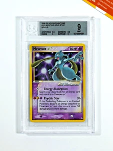 Pokemon BGS 9 Mewtwo Gold Star #103 Holo Ex Holon Phantom 2006 Englisch - Bild 1 von 2