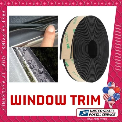 4M*20MM Rubber Seal Strip Molding Edge Trim Car Door Window Protector Guard Part - Image 1 of 4