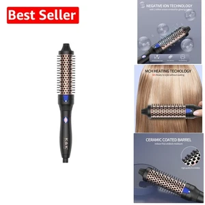 Luxury Ceramic Heated Curling Brush 1.25'' - Effortless, Volumizing Styles - Picture 1 of 9