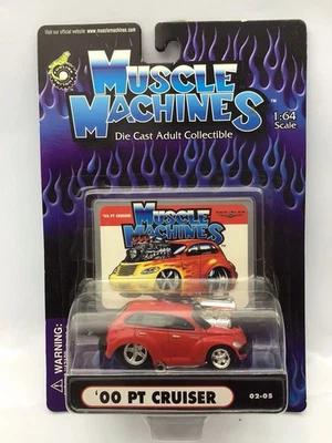 Muscle Machines 1/64 Chrysler PT Cruiser  / Hot Rod - Mint / Sealed - Image 1 of 4