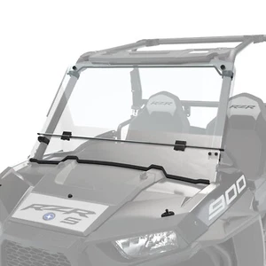 NEW POLARIS RZR FLIP DOWN HARD COAT POLY WINDSHIELD 2881616 - Picture 1 of 5