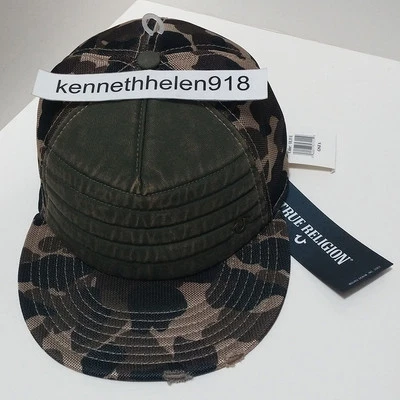 GORRA DE BÉISBOL TRUE RELIGION CAMO OLIVA PARA HOMBRE TALLA ÚNICA Foto 1 de 4