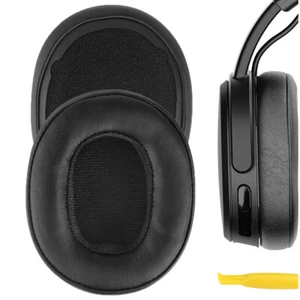 Geekria Protein Leather Ear Pads for Skullcandy Hesh 3 Headphones (Black) - Picture 1 of 6