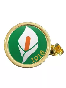 Easter Rising 1916 Lilly Gold Plated Domed Lapel Pin Badge - Picture 1 of 3
