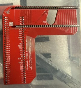 New Enhanced Amiga A500/A500+ Right Angle Adapter For 3.3v, 5v & PiStorm Red - Picture 1 of 2