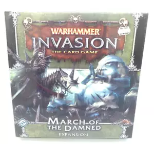 WARHAMMER Invasion The Card Game- March of the Damned Expansion - Factory Sealed - Picture 1 of 2