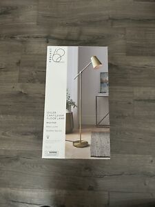 Project 62 Cantilever Floor Lamp Brass