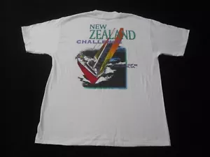 Vintage New Zealand Challenge Shirt Americas Cup 1992 Single Stitch Winterland L - Bild 1 von 12