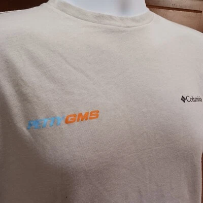 Camisa Columbia mediana emitida por el equipo Chevy Petty GMS Racing NASCAR Gragson Jones Foto 1 de 4