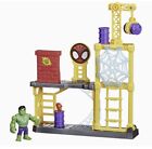 NEW Marvel Spidey and His Amazing Friends Hulk’s Smash Yard Preschool Toy