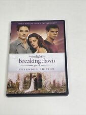 The Twilight Saga Breaking Dawn Part 1 Extended Edition 1 Disc DVD