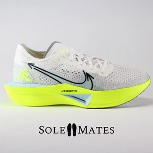 Nike ZoomX Vaporfly Next% 3 White Volt Sail HQ3450-147 Men's Size 8.5 Shoes - Picture 1 of 13