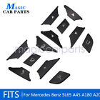 For Mercedes Benz E C G Class W204 12-16 Black Steering Wheel Button Trim