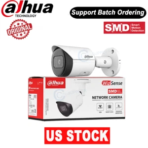 Cámara IP Dahua 8MP Starlight wizsense MIC Poe IPC - hfw2841s - S 4k Bullet Lot - Picture 1 of 17
