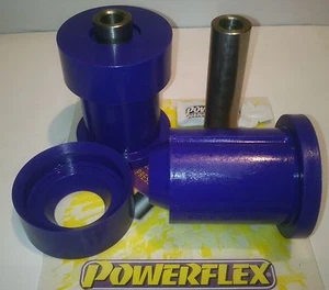 2x Pu-Buchsen Tonnenlager Hinterachslager BMW E30 + M3 Powerflex PFR5-305 - Bild 1 von 12