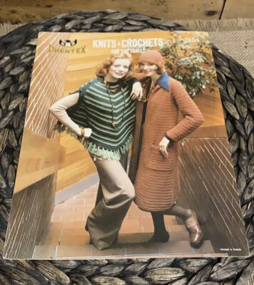 Phentex Knits & Crochets for The Family - Leaflet 7504 - Image 1 of 4