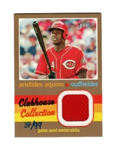 Camiseta Heritage Gold Clubhouse Collection Aristides Aquino 2020 37/99, ¡como nueva! - Imagen 1 de 1