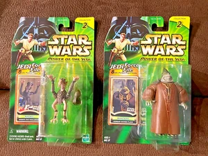 Star Wars Power of the Jedi Jedi Force File Sebulba and Boss Nass - Picture 1 of 3