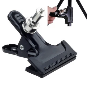 Clip Clamp Light Stand 1/4"Screw F Flash Trigger Mount Bracket Photography HOT! - Picture 1 of 8