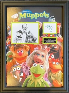 FRANK OZ MUPPETS SIGNED MONTAGE AFTAL - Picture 1 of 1