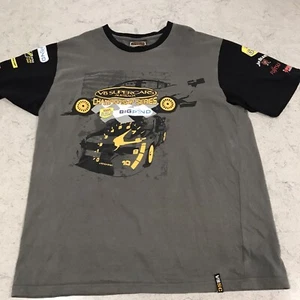 V8 Supercars Large Mens T-Shirt 2010 Championship Series Grey & Black - L Cars - Picture 1 of 12