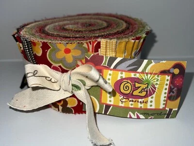 Moda Jelly Roll - Oz by Sanae- 2.5" precut cotton strips - Quilting Fabric - Image 1 of 2