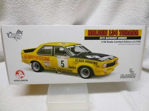1975 BATHURST WINNER LH L34 TORANA BROCK & SAMPSON OPENING PARTS 1:18 SCALE - Bild 1 von 4