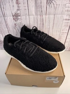 Allbirds Para Hombre Lana Corredor Pelusa Natural Negro Zapatos Talla 13 Tenis Nuevos En Caja - Imagen 1 de 6