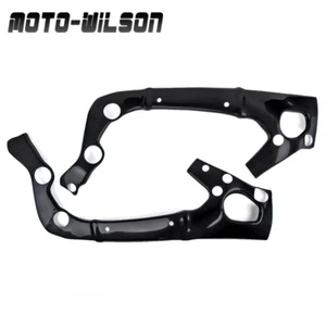 For Suzuki GSXR1000 2017 2018 2019 Carbon Fiber Frame Covers Protectors Gloss - Picture 1 of 9