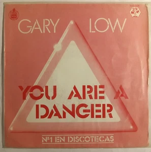 GARY LOW -YOU ARE A DANGER- 1982 SPANISH 7" SINGLE, PS, ITALO DISCO - Picture 1 of 4