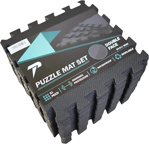 Tappeto Da Fitness a Puzzle【Set Da 21 Tappetini】Materassino Antiscivolo Da Pales - Foto 1 di 12