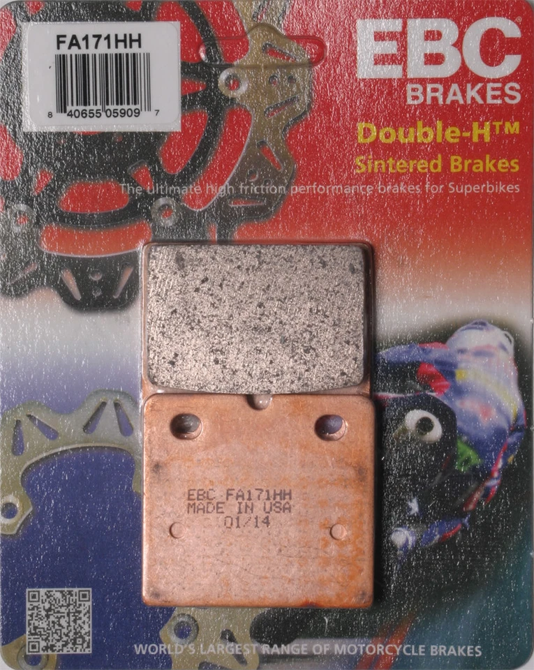 EBC 1988-1995 R100RT BMW BRAKE PADS FA171HH - Image 1 of 1