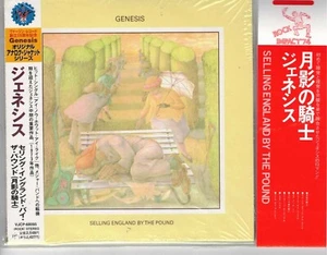 JAPAN MINI GENESIS SELLING ENGLAND BY THE POUND CD. PROMO OBI. - Picture 1 of 1