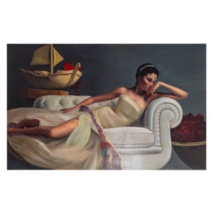 Salvatore Testa - Olio su tela - 100X62,5 - Senza Titolo - Foto 1 di 1