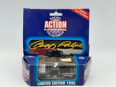 Action Platinum Series NASCAR Truck #7 Geoff Bodine Exide Chevy, 1:64, NIB - Image 1 of 4