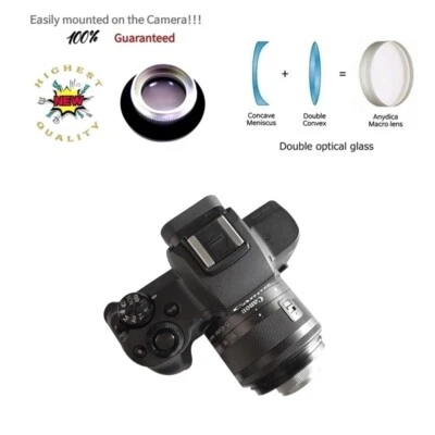 Macro lens SAD-M320 for Canon  EF-M 15-45mm lens [filter size 49mm] - Image 1 of 4