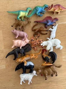 Konvolut Spielzeug Dinosaurier Figuren, Tierfiguren, Safari Ltd., Kari - Bild 1 von 9