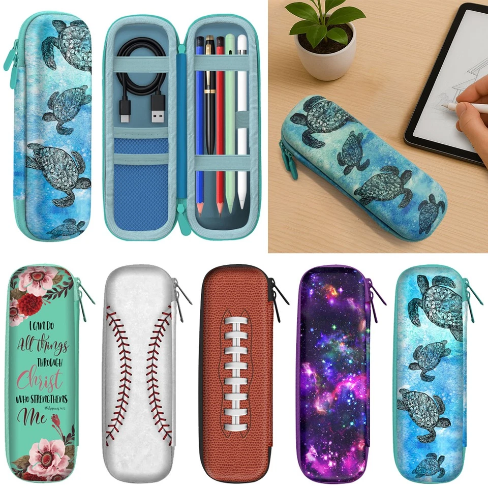 Carrying Pen Storage Bag Holder Case with Zipper for Apple Pencil Samsung Stylus - Image 1 of 1