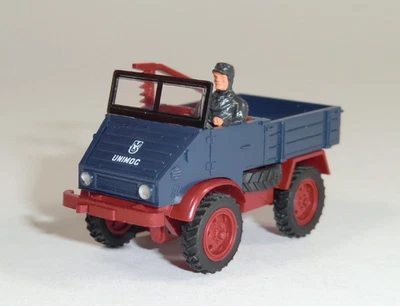 Wiking - Unimog U 411 mit Mähwerk und Fahrer, 1:87 #25-SV1223/K25 - Bild 1 von 4
