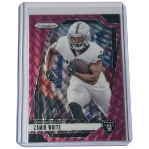 Zamir White 2024 Panini Prizm #149 Las Vegas Raiders Pink Wave - Picture 1 of 2