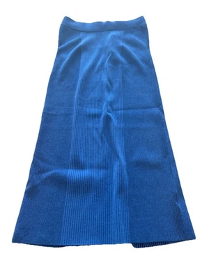 Bailey 44 Pencil Skirt, New W Tag, Retail 295$, Blue, Really Stretchy,Slice Back Foto 1 de 4