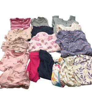 Baby Girls 12-18M Clothing BUNDLE Fall Winter Lounge Pajamas Long Sleeve - Picture 1 of 10