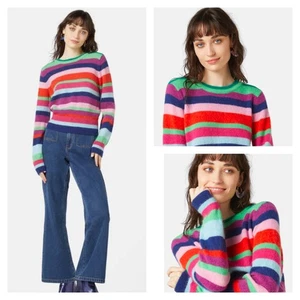 GORMAN Size Au6/Uk6/US2 Ladies striped Woollen Jumper/Sweater - Picture 1 of 7